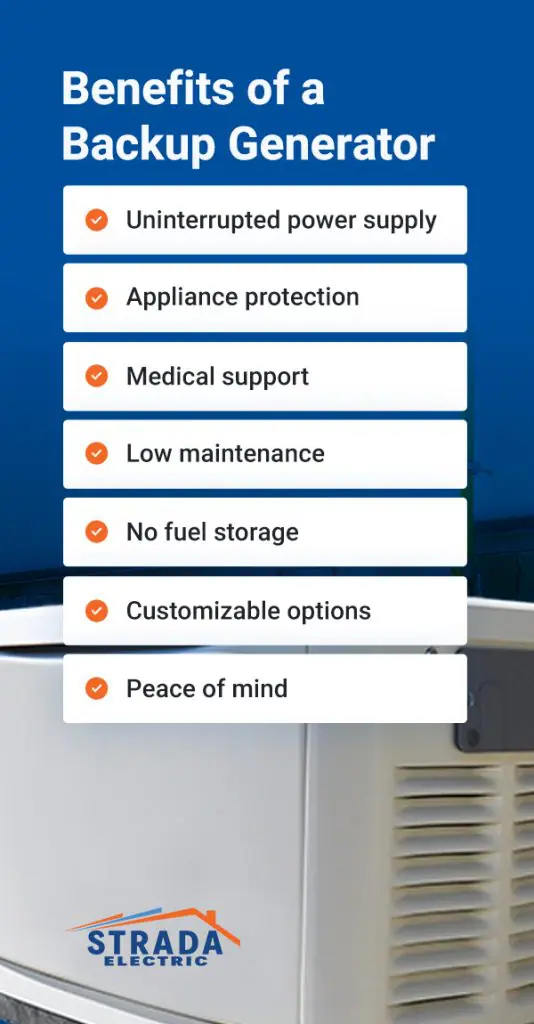 Benefits of a Backup Generator