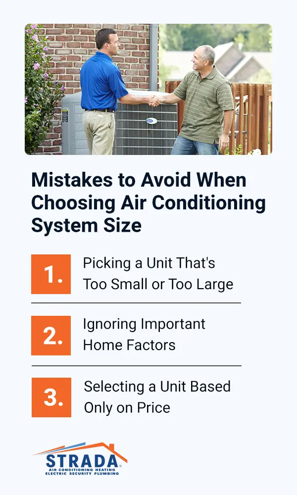 Mistakes to Avoid When Choosing Air Conditioning System Size